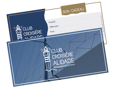 Carte cadeau Club Croisière Alidade Dunkerque, toute la voile en cadeau !