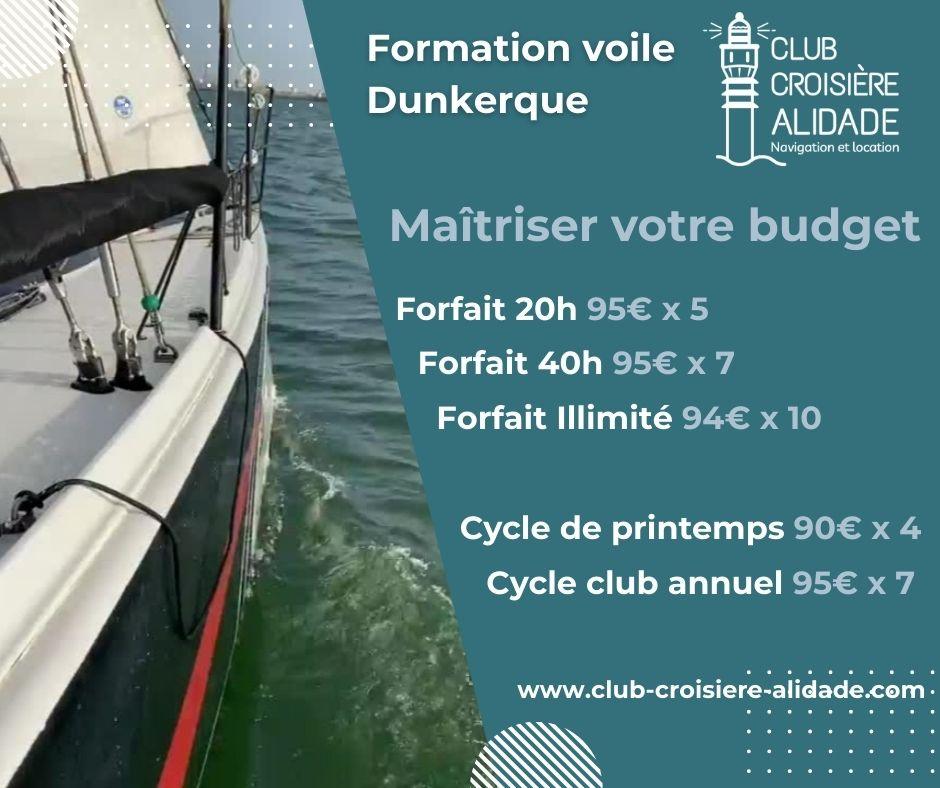 Voile croisière à Dunkerque : payez en plusieurs fois !